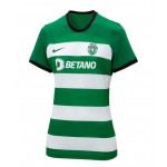 Günstige Fußballtrikots Sporting Clube de Portugal Lisbon Frauens Heimtrikot 2023-24 Kurzarm